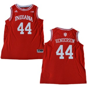 Men's Indiana Hoosiers Alan Henderson #44 Embroidery Red Jersey 614826-346