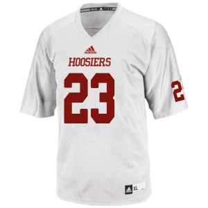 Men's Indiana Hoosiers Jaylin Williams #23 Embroidery White Jersey 278457-865