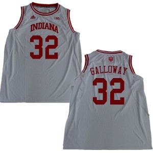 Men Indiana Hoosiers Trey Galloway #32 White Stitched Jerseys 108559-545
