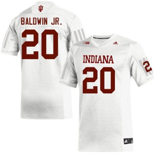 Mens Indiana Hoosiers Tim Baldwin Jr. #20 Player White Jerseys 927907-356