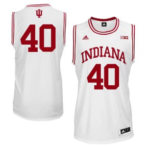 Mens Indiana Hoosiers Calbert Cheaney #40 White Stitched Jersey 555718-973