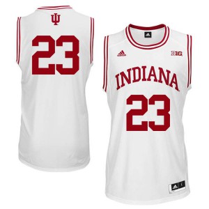 Mens Indiana Hoosiers Keith Smart #23 White Stitched Jersey 782281-809