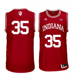 Mens Indiana Hoosiers Tim Priller #35 Red Stitched Jersey 575858-105