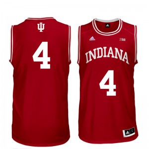 Men Indiana Hoosiers Victor Oladipo #4 Red Stitched Jersey 267946-958