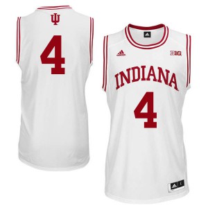 Mens Indiana Hoosiers Victor Oladipo #4 Basketball White Jersey 361525-205