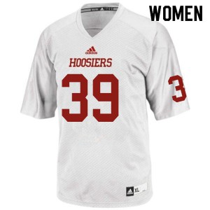 Womens Indiana Hoosiers Ryan Barnes #39 White Official Jersey 124169-437