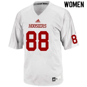 Women's Indiana Hoosiers Chris Freeman #88 College White Jerseys 957173-360