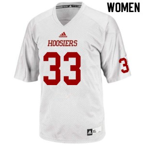Womens Indiana Hoosiers Connor Hole #33 White Alumni Jersey 103526-517