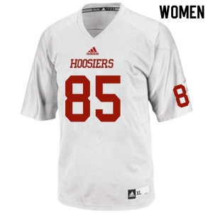 Womens Indiana Hoosiers McCall Ray #85 White Embroidery Jersey 252389-308