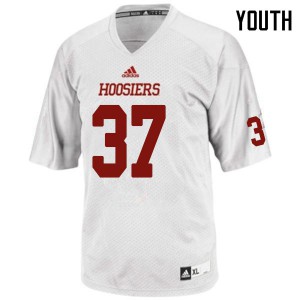 Youth Indiana Hoosiers Ahrod Lloyd #37 White University Jersey 932608-467