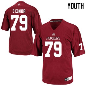 Youth Indiana Hoosiers Charlie O'Connor #79 Crimson College Jersey 835114-176