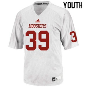 Youth Indiana Hoosiers Ryan Barnes #39 Official White Jersey 272300-203