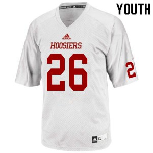 Youth Indiana Hoosiers Gabe Cohen #26 Player White Jersey 792814-954