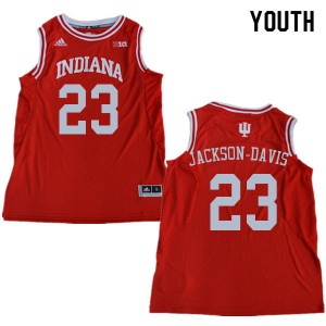 Youth Indiana Hoosiers Trayce Jackson-Davis #23 Alumni Red Jersey 390540-973